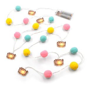 Pusheen Box Winter 2020 Pom Pom String Light Garland